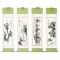 Komplettes Set traditioneller Rollbilder Bild Komplettes Set traditioneller Rollbilder Bild
