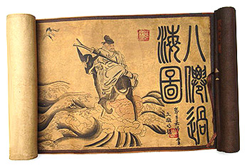 Chinesische Rollbilder Bild 1 Chinesische Rollbilder Bild 1